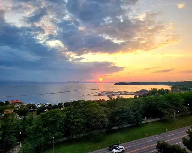 Another spectacular sunset from the hotel balcony