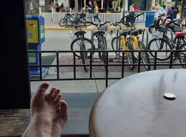 Key West trip photo; scenery or people clothed
