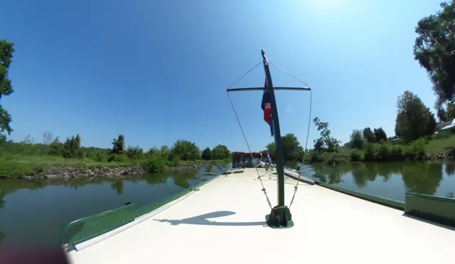 Erie Canal trip photo; scenery or boats