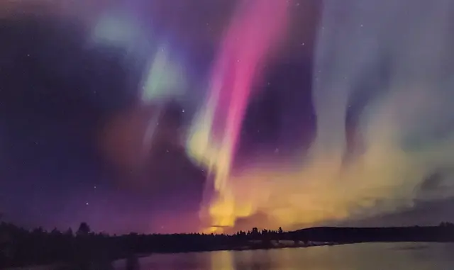 The Northern Lights put on a show