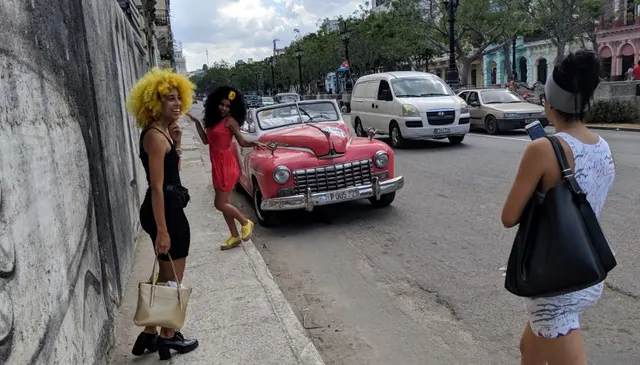 Cuba trip photo; scenery or people clothed