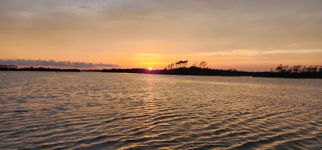 Gorgeous sunset over the marsh