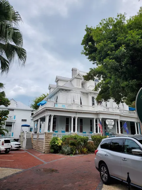 The Curry Lane Inn, classic Key West guesthouse charm.