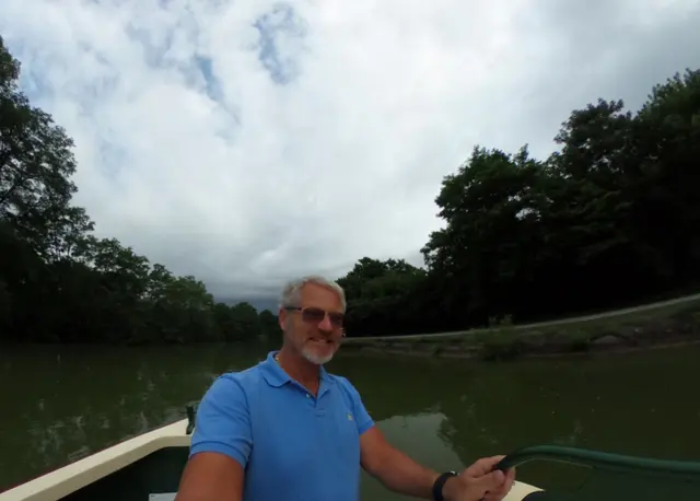 Erie Canal trip photo; scenery or boats