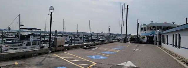 Rolling into a New England harbor town to kick off the road trip
