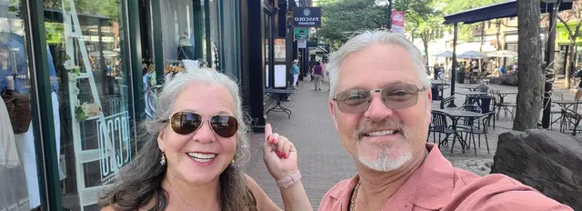 John and Lori on Church Street